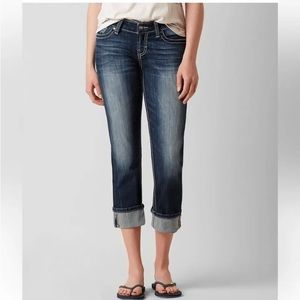 BKE Sabrina Cuffed Crop Jean sz30